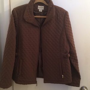 Light brown St John’s Bay jacket large